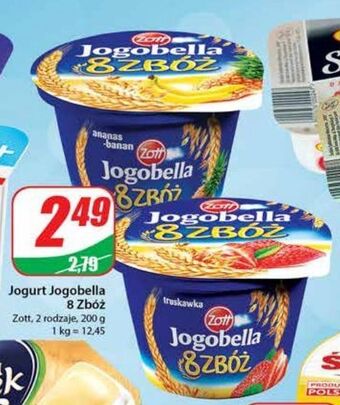 Dino Jogurt truskawka Zott Jogobella 8 Zbóż oferta