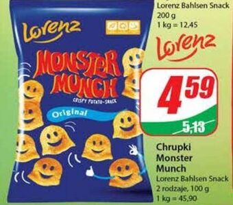 Dino Chrupki original Lorenz Monster Munch oferta
