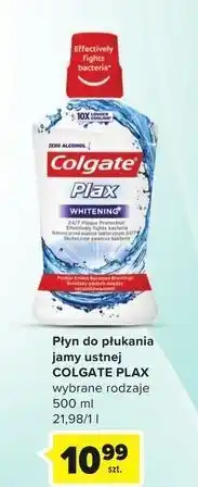 Carrefour Market Płyn do ust whitening Colgate Plax oferta