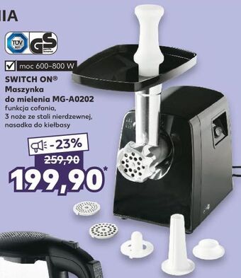 Kaufland Maszynka do mielenia mg-a0202 Switch On oferta