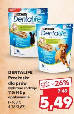 Kaufland Przysmak dla psa medium Purina Dentalife oferta
