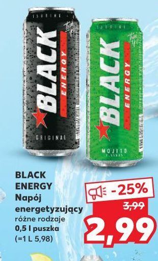 Kaufland Napój energetyczny mojito Black Energy oferta