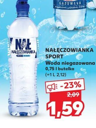 Kaufland Woda niegazowana Nałęczowianka oferta