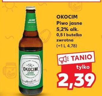 Kaufland Piwo Okocim Jasne Okocimskie oferta