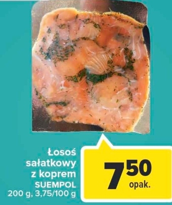 Carrefour Łosoś Suempol oferta