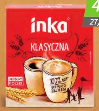 Społem Inka Rozpuszczalna kawa zbożowa klasyczna 150 g oferta