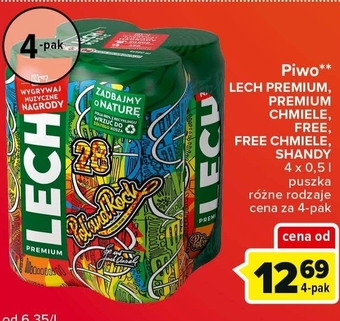 Globi Lech Premium Piwo jasne 4 x 500 ml oferta