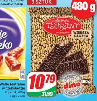 Wafel teatralny czekoladowy Kopernik