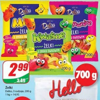 Dino Żelki kwaśne Deliss oferta