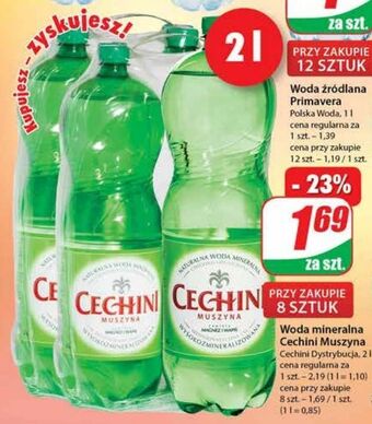 Dino Woda wysokozmineralizowana Muszyna Cechini oferta