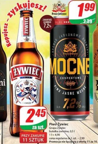 Dino Piwo Żywiec Jasne Pełne oferta