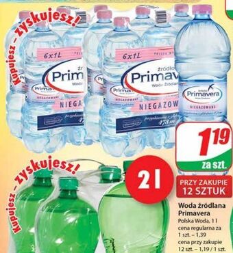 Dino Woda niegazowana Primavera oferta