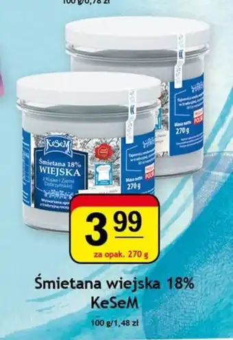 Gram Market Śmietana wiejska 18% KeSeM 270 g oferta