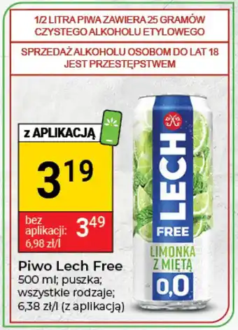 Stokrotka Express Piwo Lech Free 500 ml oferta