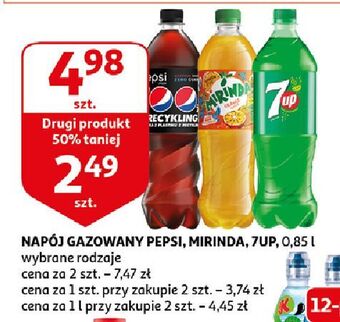 Auchan Napój orange Mirinda oferta