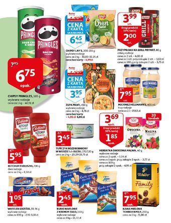 Auchan Chipsy sour cream-onion Pringles oferta