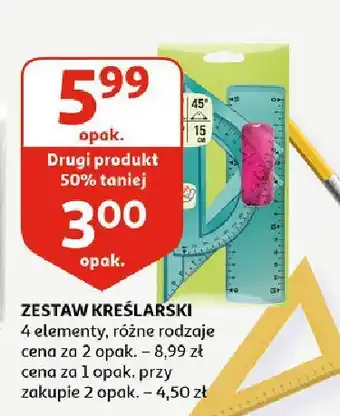 Auchan Zestaw kreślarski oferta