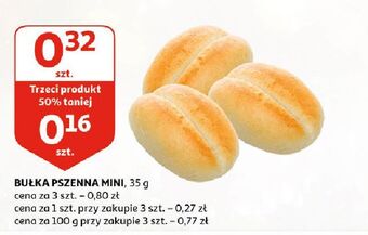 Auchan Bułka pszenna mini oferta