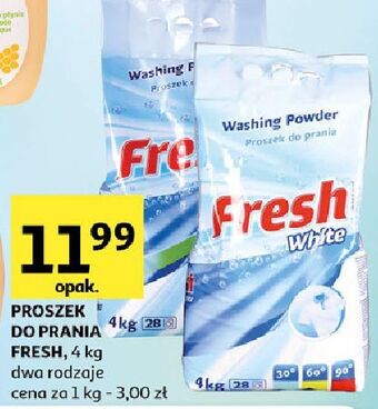 Auchan Proszek do prania białego Fresh (Velvet Group) oferta