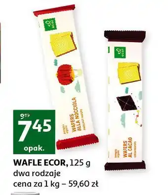 Auchan Wafle kakaowe Ecor oferta