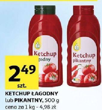 Auchan Ketchup pikantny Podniesiony Kciuk oferta