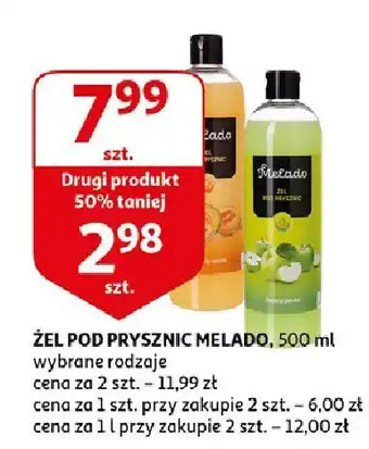 Auchan Żel pod prysznic melon Melado oferta