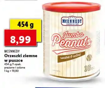 Lidl Orzeszki ziemne w puszcze 454g oferta