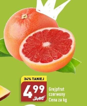 ALDI Grejpfrut czerwony 1 kg oferta