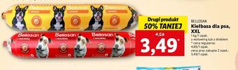Lidl Kiełbasa dla psa z wołowiną Bellosan oferta