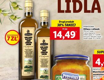 Lidl Oliwa z oliwek Primadonna oferta