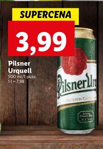 Lidl Piwo Pilsner Urquell oferta