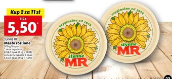 Lidl Margaryna Mr Słynne oferta