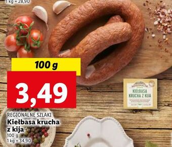 Lidl Kiełbasa krucha z kija Regionalne Szlaki oferta