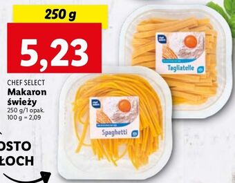 Lidl Makaron jajeczny tagliatelle Chef Select oferta
