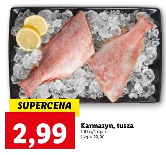 Karmazyn tusza Codziennie Ryba W Lidlu