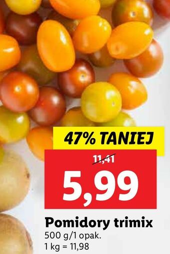 Lidl Pomidory trimix oferta