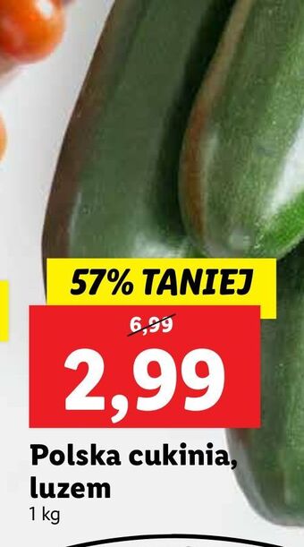 Lidl Cukinia oferta
