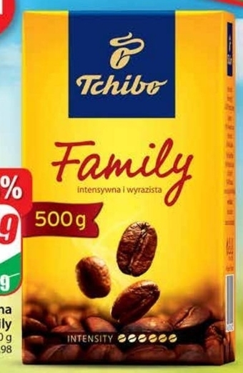 Dino Tchibo Family Kawa palona mielona 500 g oferta