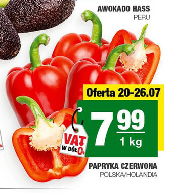 Spar Papryka czerwona 1 kg oferta