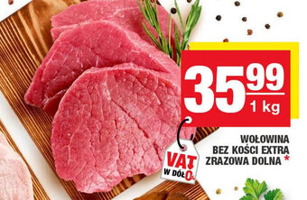 Spar Wołowina bez kości extra zrazowa dolna 1 kg oferta