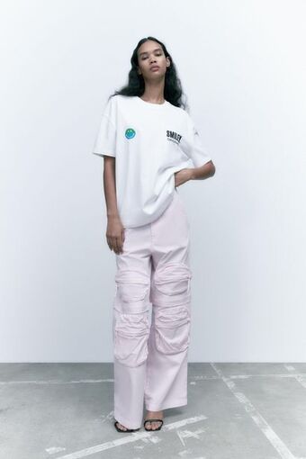 ZARA Smiley ® t-shirt oferta