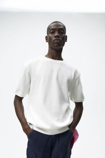 Ribbed t-shirt