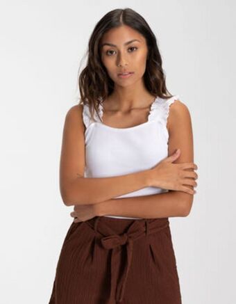 Takko Fashion Dział damski top - dekolt w kształcie serca oferta