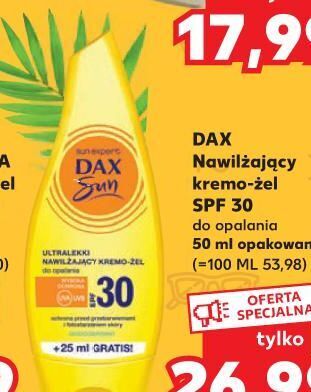 Kaufland Kremo-żel do opalania spf 30 Dax Sun oferta