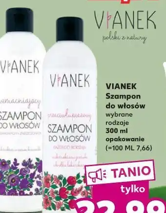 Kaufland Szampon do włosów Vianek Przeciwłupieżowy oferta