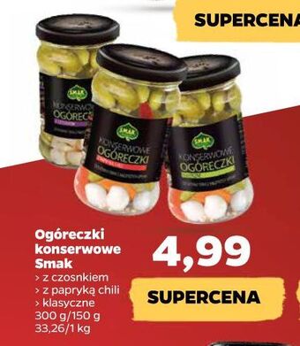 Netto Ogóreczki konserwowe Smak oferta