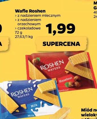 Netto Wafle czekoladowe Roshen oferta