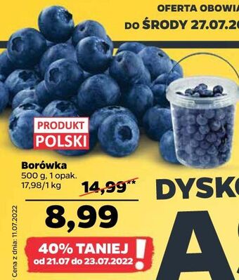 Netto Borówki amerykańskie oferta