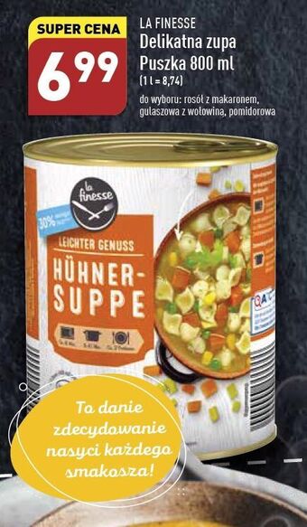 ALDI Zupa pomidorowa La Finesse oferta