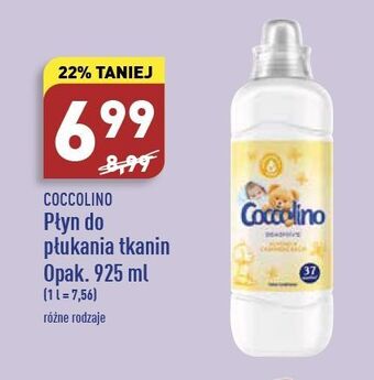 ALDI Płyn do płukania sensitive almond & cashmere Coccolino oferta
